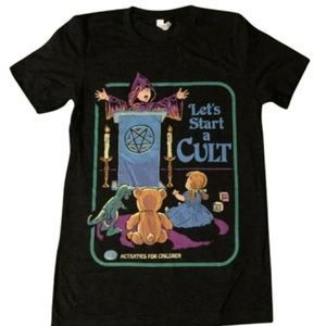Wicked "Let's Start A Cult" Tee Shirt!
